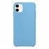 Microsonic Apple iPhone 11 6 1 Kılıf Liquid Lansman Silikon Kantaron Mavisi 2
