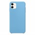 Microsonic Apple iPhone 11 6 1 Kılıf Liquid Lansman Silikon Kantaron Mavisi 2