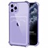 Microsonic Apple iPhone 11 Pro Max Card Slot Shock Kılıf Lila 1