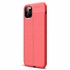 Microsonic Apple iPhone 11 Pro Max 6 5 Kılıf Deri Dokulu Silikon Kırmızı 2
