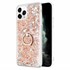 Microsonic Apple iPhone 11 Pro Kılıf Glitter Liquid Holder Gold 1