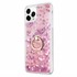 Microsonic Apple iPhone 11 Pro Max Kılıf Glitter Liquid Holder Pembe 2