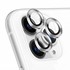 Microsonic Apple iPhone 11 Pro Tekli Kamera Lens Koruma Camı Gümüş 1