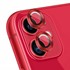 Microsonic Apple iPhone 11 Tekli Kamera Lens Koruma Camı Kırmızı 1