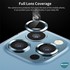 Microsonic Apple iPhone 11 Pro Max Tekli Kamera Lens Koruma Camı Lacivert 6