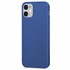 Microsonic Matte Silicone Apple iPhone 12 Kılıf Lacivert 2