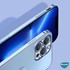 Microsonic Apple iPhone 12 Pro Kılıf Square Matte Plating Mavi 5