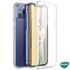 Microsonic Apple iPhone 15 Pro Kılıf 6 Tarafı Tam Full Koruma 360 Clear Soft Şeffaf 3