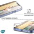 Microsonic Apple iPhone 15 Kılıf 6 Tarafı Tam Full Koruma 360 Clear Soft Şeffaf 4