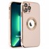 Microsonic Apple iPhone 12 Pro Kılıf Flash Stamp Rose Gold 1