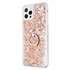 Microsonic Apple iPhone 12 Pro Kılıf Glitter Liquid Holder Gold 2