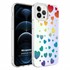 Microsonic Apple iPhone 12 Pro Max Braille Feel Desenli Kılıf Heart 1