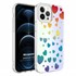 Microsonic Apple iPhone 12 Pro Braille Feel Desenli Kılıf Heart 1