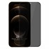 Microsonic Apple iPhone 12 Pro Max Privacy 5D Gizlilik Filtreli Cam Ekran Koruyucu Siyah 1