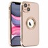 Microsonic Apple iPhone 14 Kılıf Flash Stamp Rose Gold 1