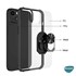 Microsonic Apple iPhone 14 Plus Kılıf Grande Clear Ring Holder Siyah 6