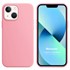 Microsonic Apple iPhone 13 Kılıf Liquid Lansman Silikon Pembe 1