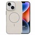 Microsonic Apple iPhone 13 Kılıf MagLeather Pro Bej 2