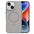 Microsonic Apple iPhone 13 Kılıf MagLeather Pro Gri 2