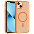 Microsonic Apple iPhone 13 Kılıf MagSmoke Neo Turuncu 1