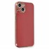 Microsonic Apple iPhone 14 Plus Kılıf Olive Plated Kırmızı 1