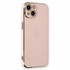 Microsonic Apple iPhone 14 Kılıf Olive Plated Pembe 1