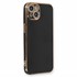 Microsonic Apple iPhone 14 Plus Kılıf Olive Plated Siyah 1