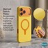 Microsonic Apple iPhone 17 Pro Max Kılıf Pastello MagSafe Turuncu 2