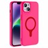 Microsonic Apple iPhone 14 Kılıf Pastello MagSafe Koyu Pembe 1