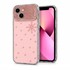 Microsonic Apple iPhone 13 Kılıf ShineGlam Luxe Rose 1