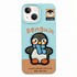 Microsonic Apple iPhone 14 Kılıf Stitched Puppy Plush Lucky Penguin 1