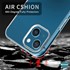 Microsonic Apple iPhone 15 Kılıf 6 Tarafı Tam Full Koruma 360 Clear Soft Şeffaf 5
