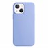 Microsonic Apple iPhone 14 Kılıf Liquid Lansman Silikon Mavi 2