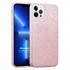 Microsonic Apple iPhone 13 Pro Kılıf Sparkle Shiny Rose Gold 1