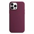 Microsonic Apple iPhone 15 Pro Kılıf Liquid Lansman Silikon Bordo 2