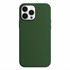 Microsonic Apple iPhone 13 Pro Kılıf Liquid Lansman Silikon Koyu Yeşil 2