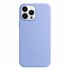 Microsonic Apple iPhone 13 Pro Max Kılıf Liquid Lansman Silikon Mavi 2