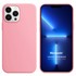 Microsonic Apple iPhone 13 Pro Kılıf Liquid Lansman Silikon Pembe 1