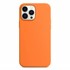 Microsonic Apple iPhone 13 Pro Max Kılıf Liquid Lansman Silikon Turuncu 2
