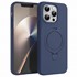 Microsonic Apple iPhone 13 Pro Max Kılıf Aura Stant MagSafe Lacivert 1
