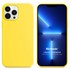 Microsonic Apple iPhone 13 Pro Max Kılıf Liquid Lansman Silikon Sarı 1