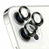 Microsonic Apple iPhone 15 Pro Max Tekli Kamera Lens Koruma Camı Koyu Yeşil 1