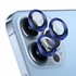 Microsonic Apple iPhone 14 Pro Tekli Kamera Lens Koruma Camı Lacivert 1