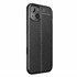 Microsonic Apple iPhone 15 Plus Kılıf Deri Dokulu Silikon Siyah 2