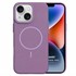 Microsonic Apple iPhone 14 Kılıf MagLeather Pro Lila 2