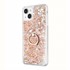 Microsonic Apple iPhone 14 Plus Kılıf Glitter Liquid Holder Gold 2