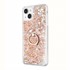 Microsonic Apple iPhone 15 Plus Kılıf Glitter Liquid Holder Gold 2