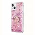 Microsonic Apple iPhone 14 Kılıf Glitter Liquid Holder Pembe 2