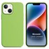 Microsonic Apple iPhone 14 Plus Kılıf Liquid Lansman Silikon Açık Yeşil 1