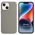 Microsonic Apple iPhone 14 Plus Kılıf Liquid Lansman Silikon Gri 1